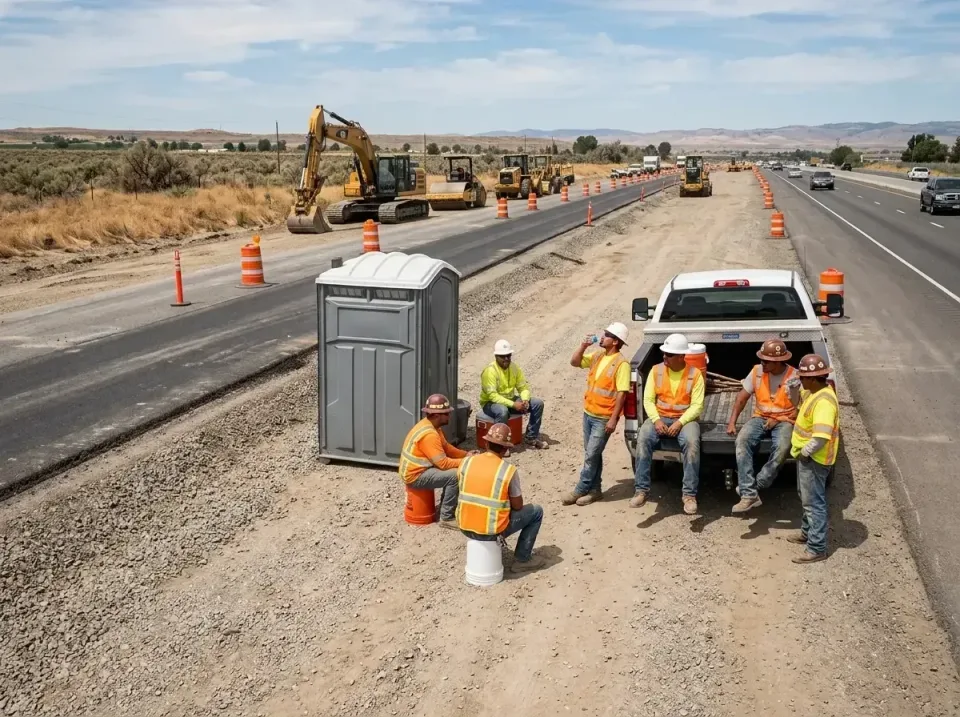 highway-road-construction-crew-007 — frequently asked questions, Porta Potty and Restroom Rentals in Redland, MD